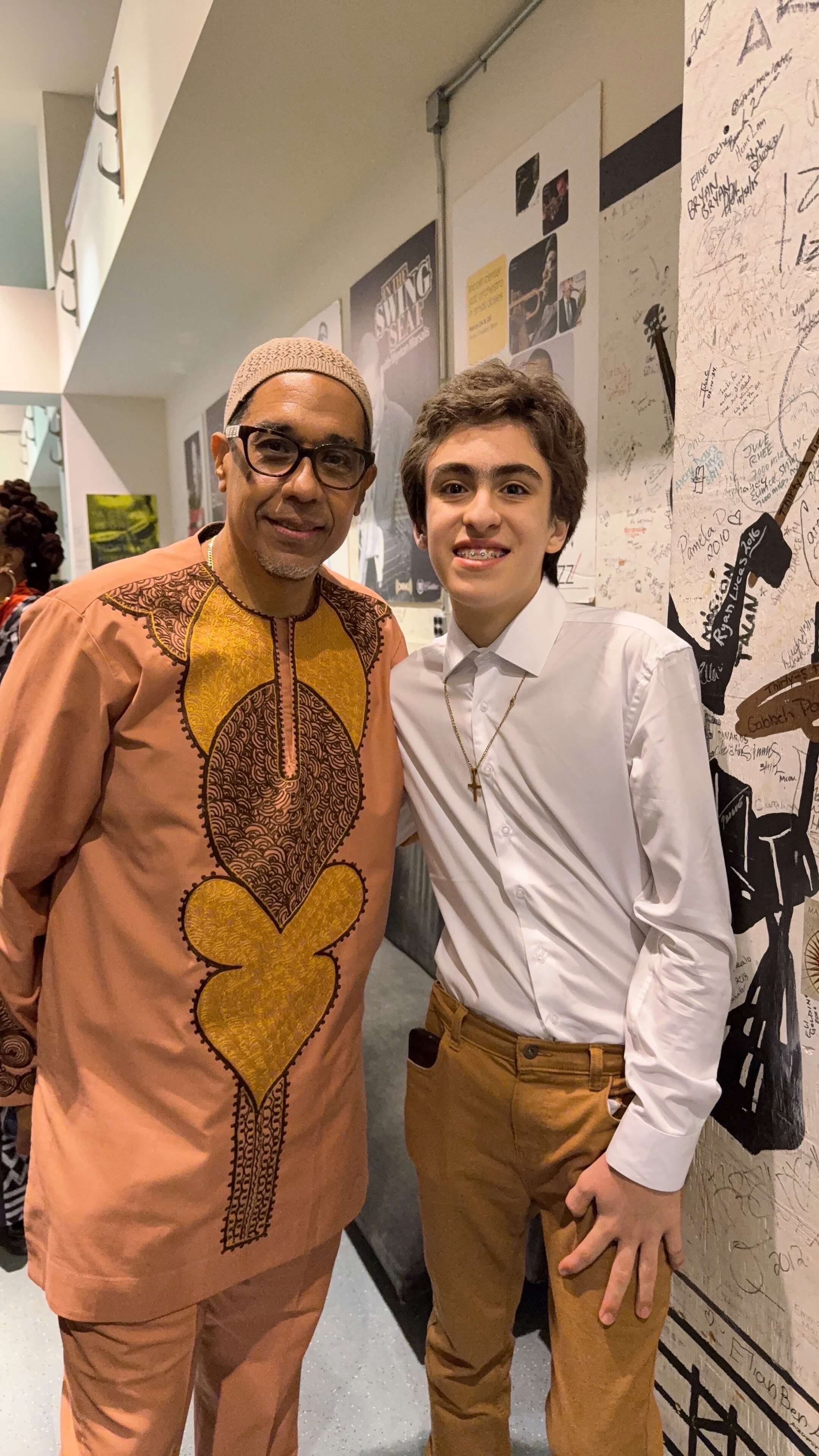 Simón Cifuentes con Danilo Pérez